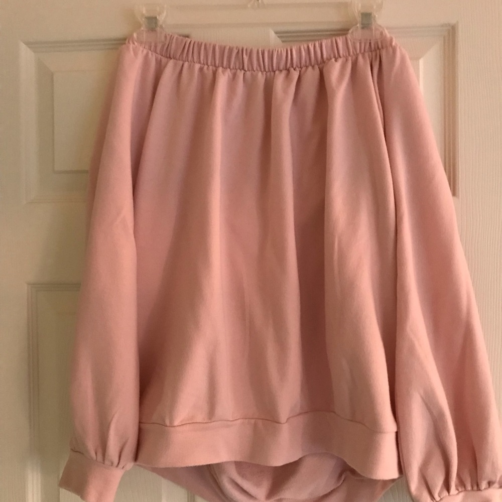 forever 21 strapless shirt